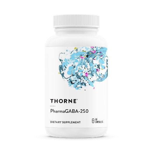 Thorne pharma gaba 250 dietary supplement 60 capsules
