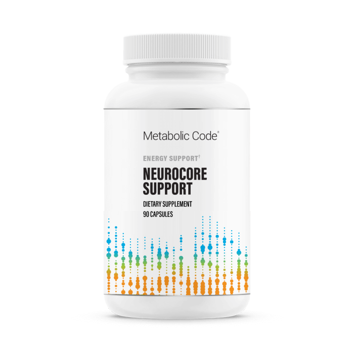 Metabolic Code NeuroCore Support