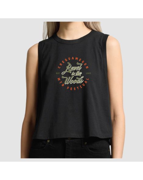 Chequamegon Women's Black Tank
