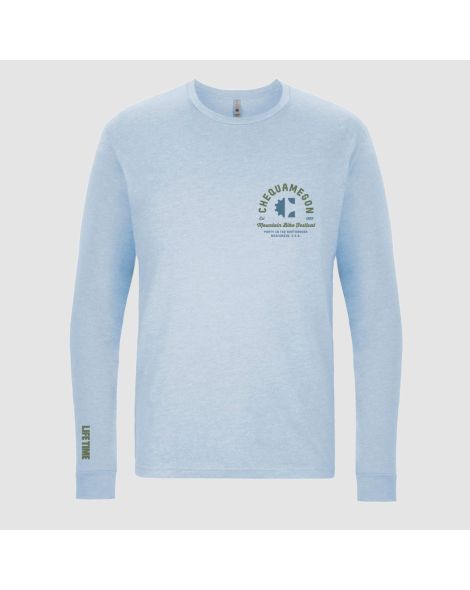 Chequamegon Blue Long Sleeve Tee
