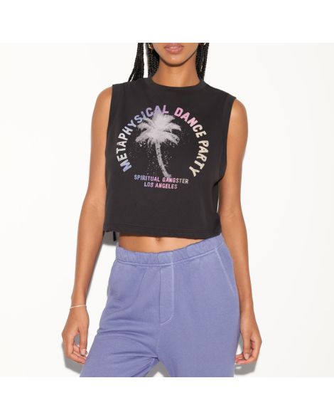 Women's Spiritual Gangster Dance Party Crawford Crop Tank 