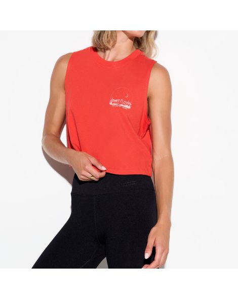 Women's Spiritual Gangster Joy Spirit Crop Tank