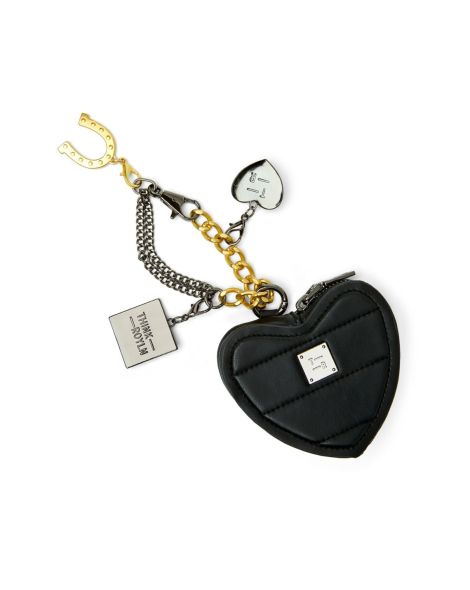 Think Royln Love Charm Keychain - Luxe Black