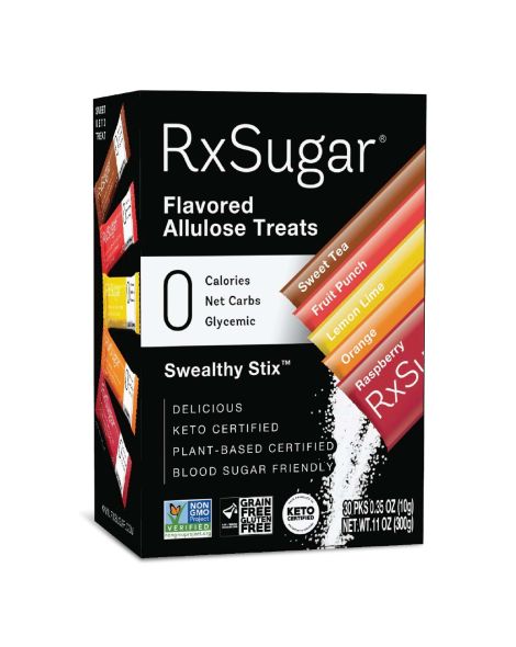 RxSugar Flavored Allulose Treats Swealthy Stix