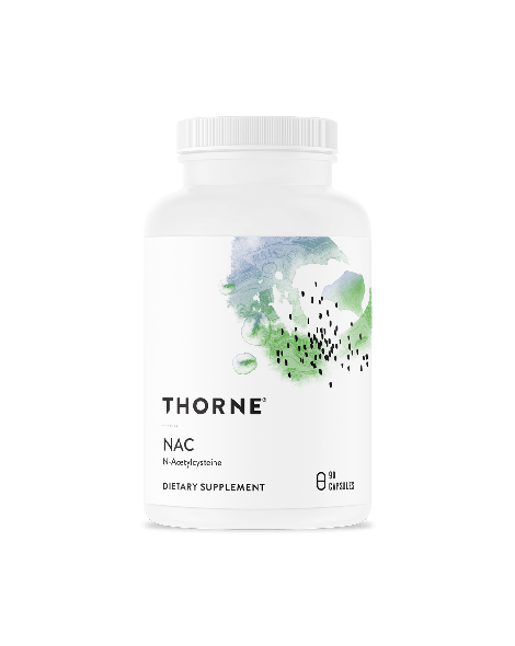 Thorne NAC N acetylcysteine dietary supplement 90 capsules