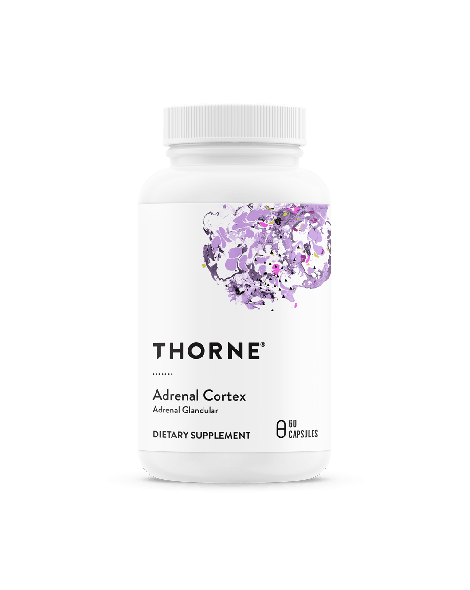 Thorne Adrenal Cortex Adrenal Glandular dietary supplement 60 capsules