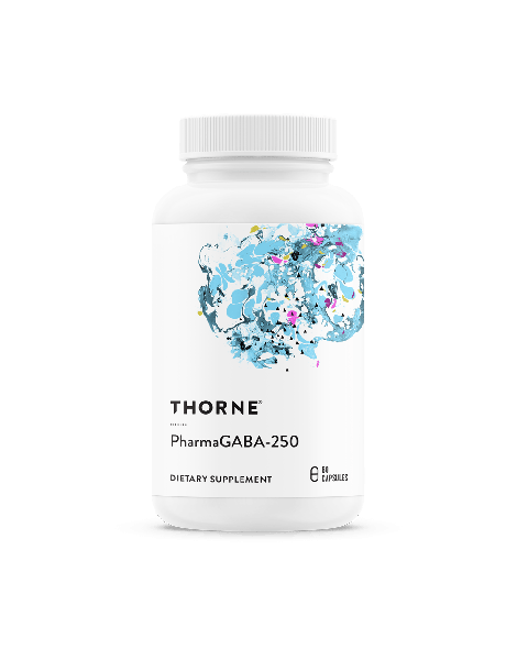 Thorne pharma gaba 250 dietary supplement 60 capsules