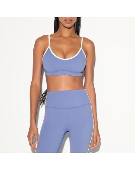 Women's Spiritual Gangster Horizon Bra - Blue