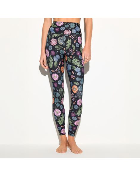 Women's Spiritual Gangster Moonlight Magic Lotus Legging